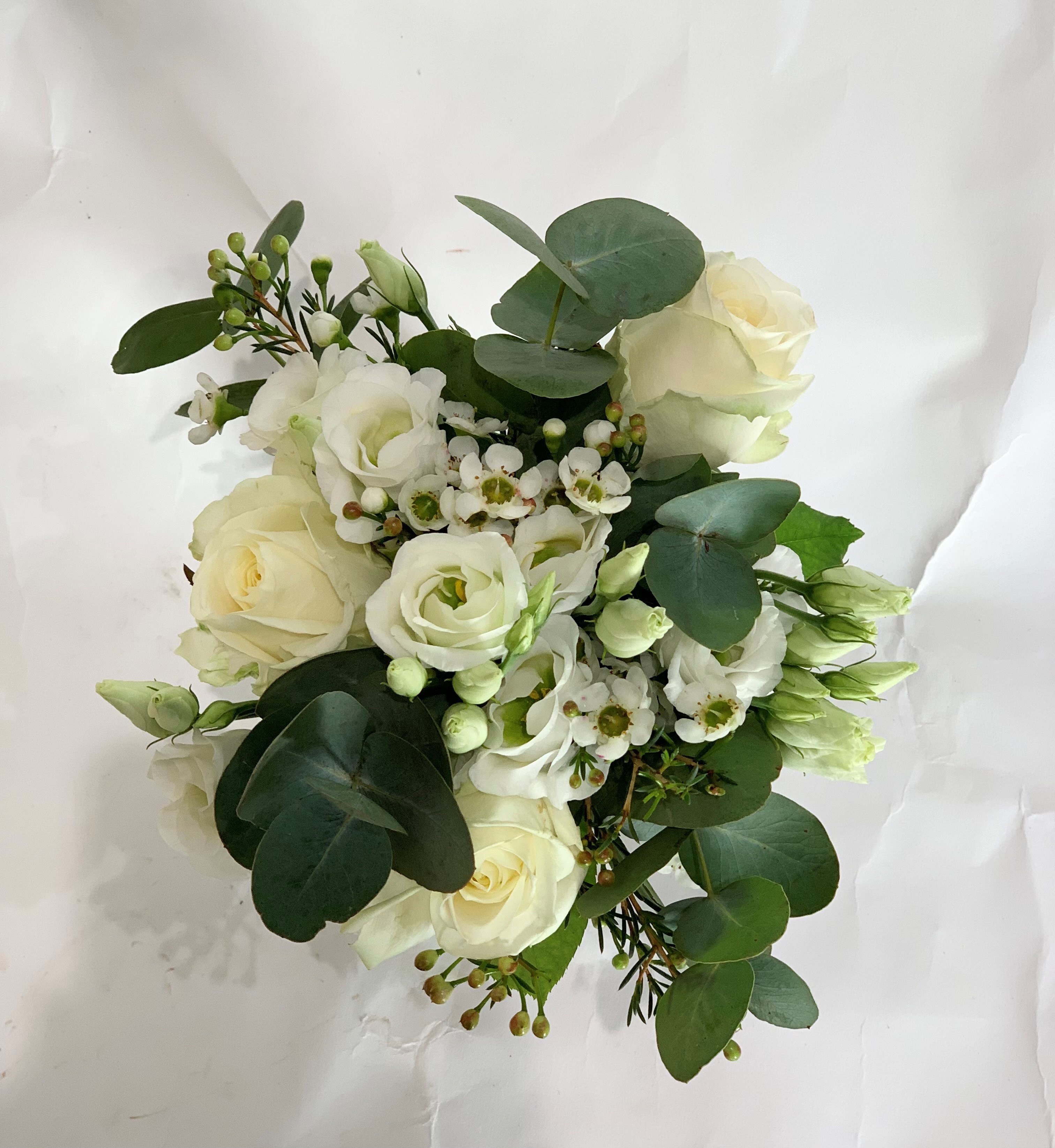 Elegant White Jam Jar