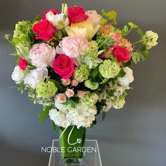 Peonies mixed flowers