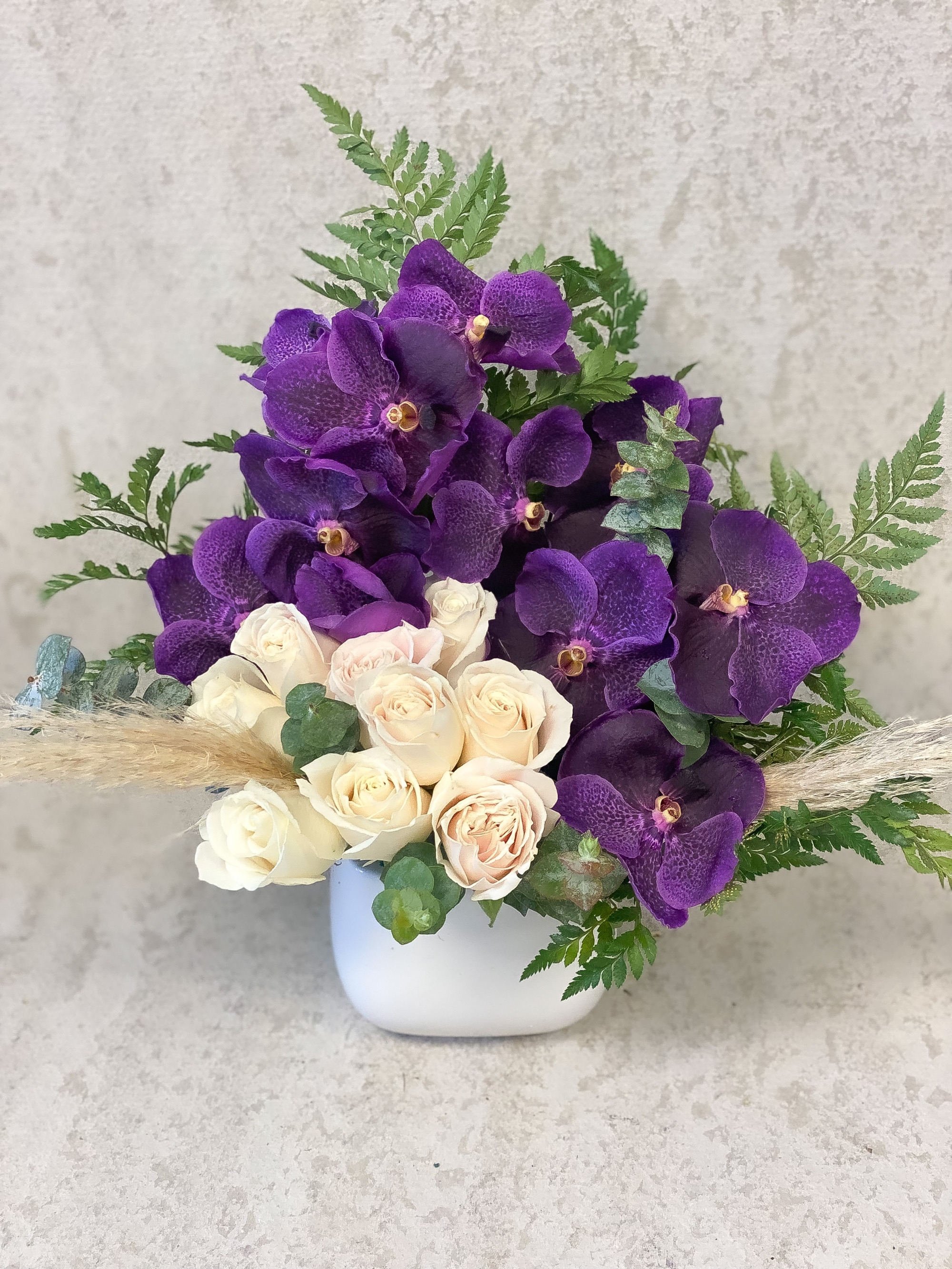 Pretty purple orchids