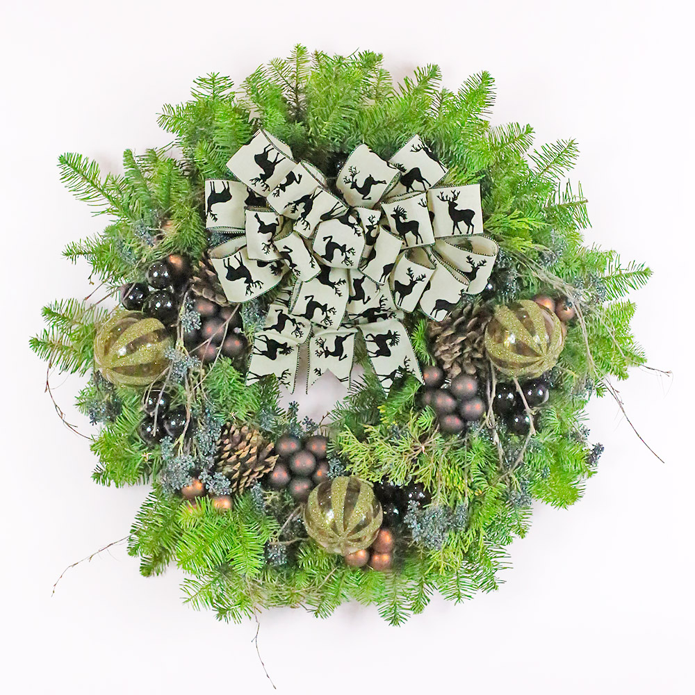Reindeer Wreath