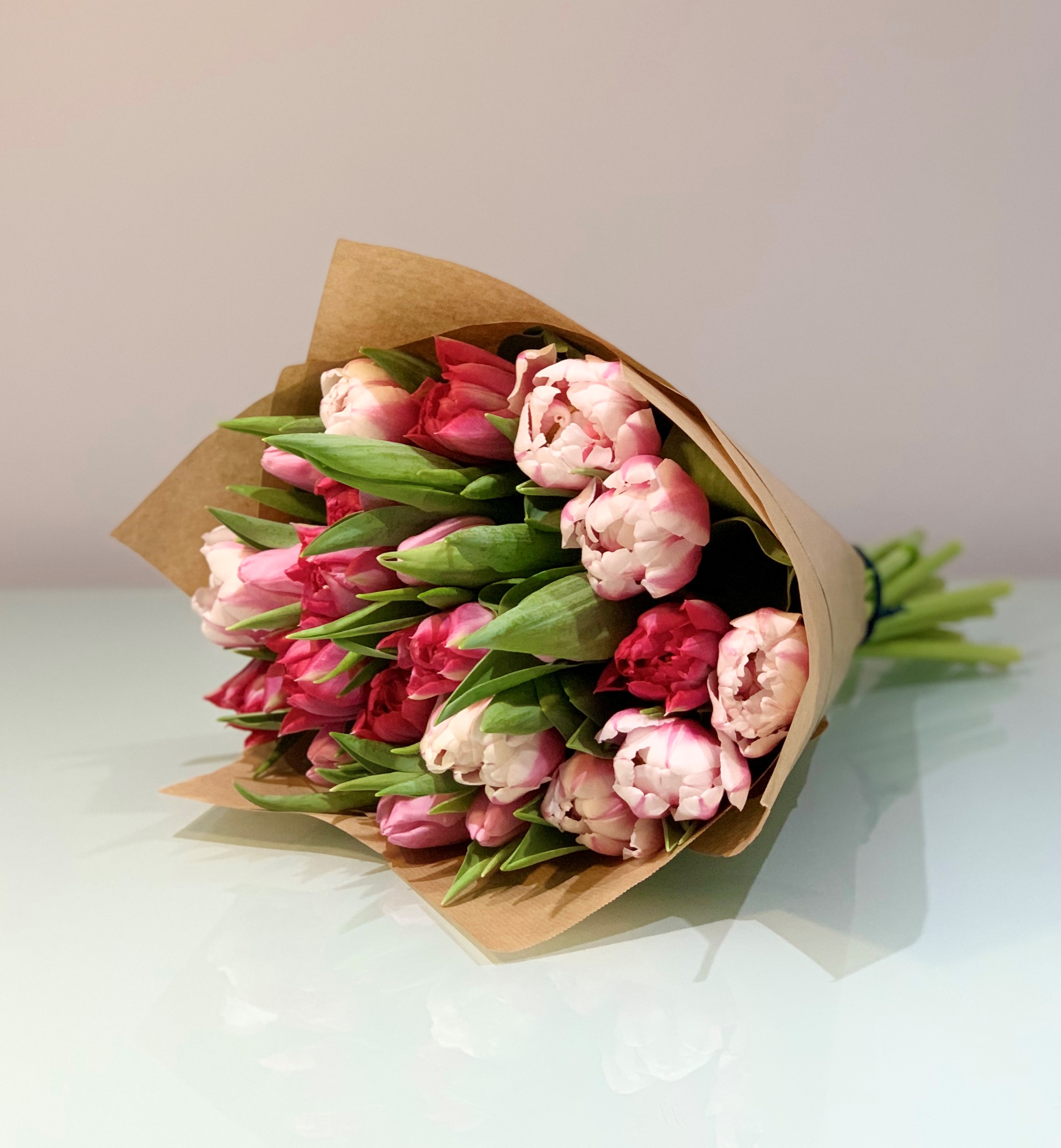 Pink Deluxe Tulip Mix