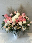 White Pink Pampas