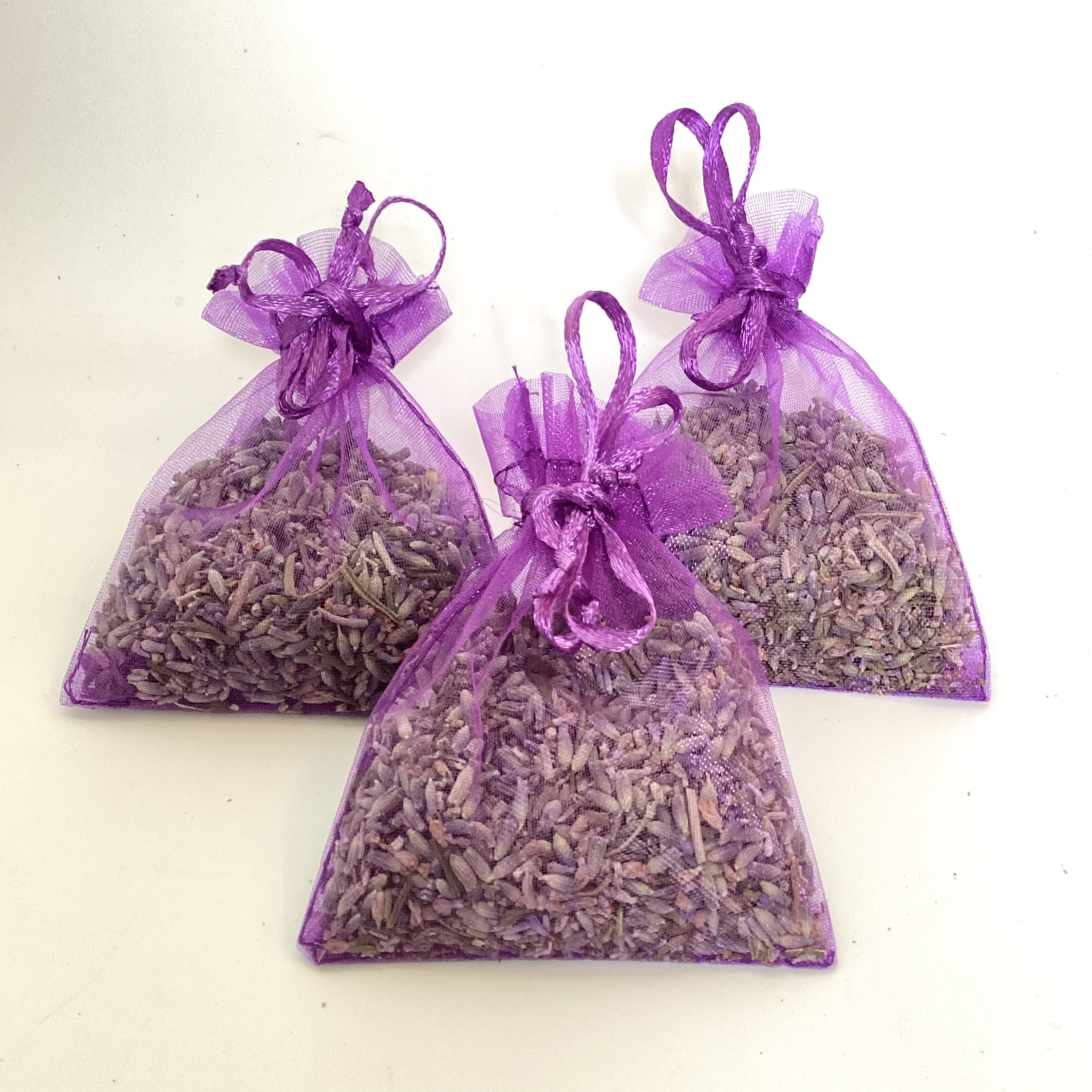 dried lavender bags x 3