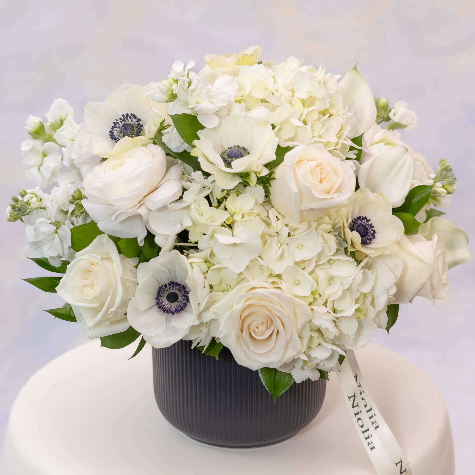 White Anemone Garden