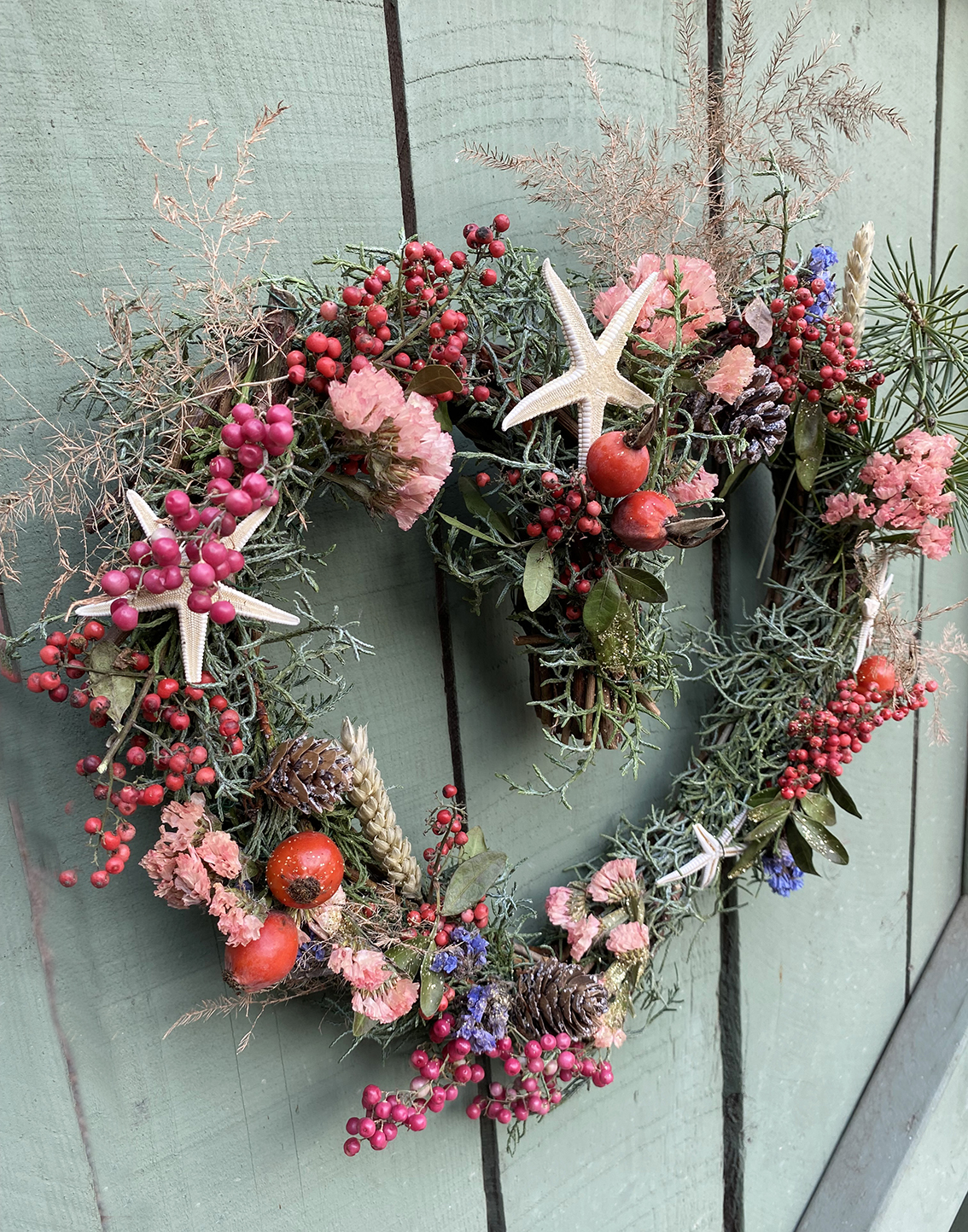 Hermione Heart Wreath