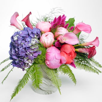 Amethyst Peonies original