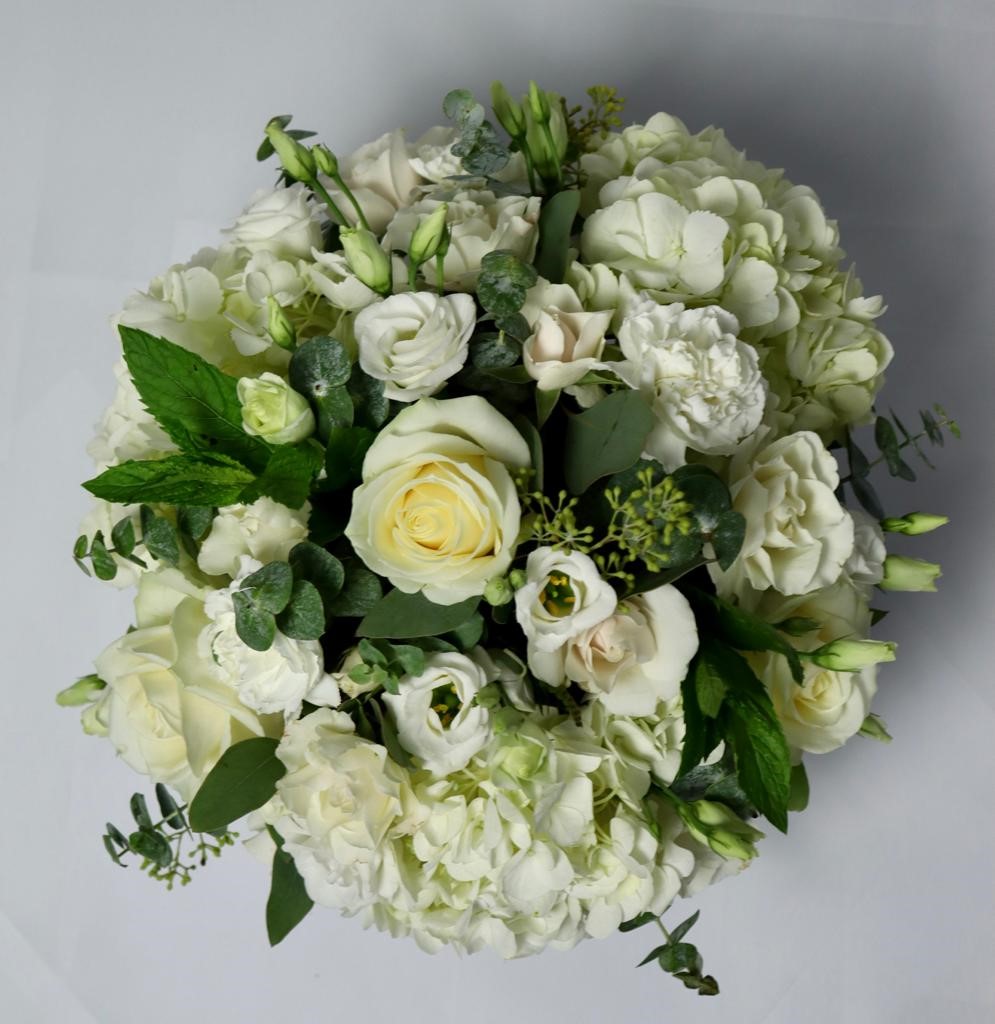 White Elegance Hatbox