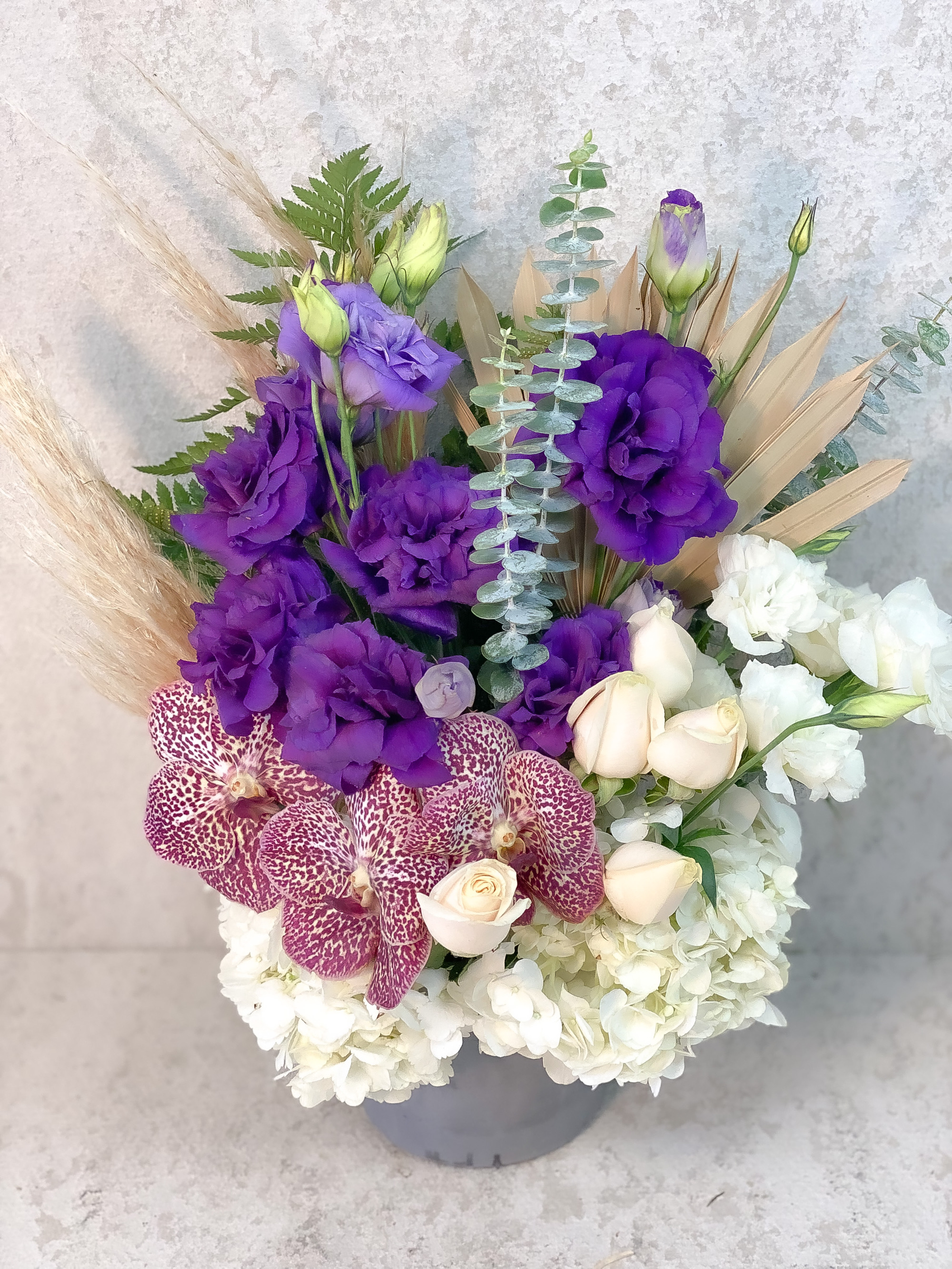Purple lisianthus orc