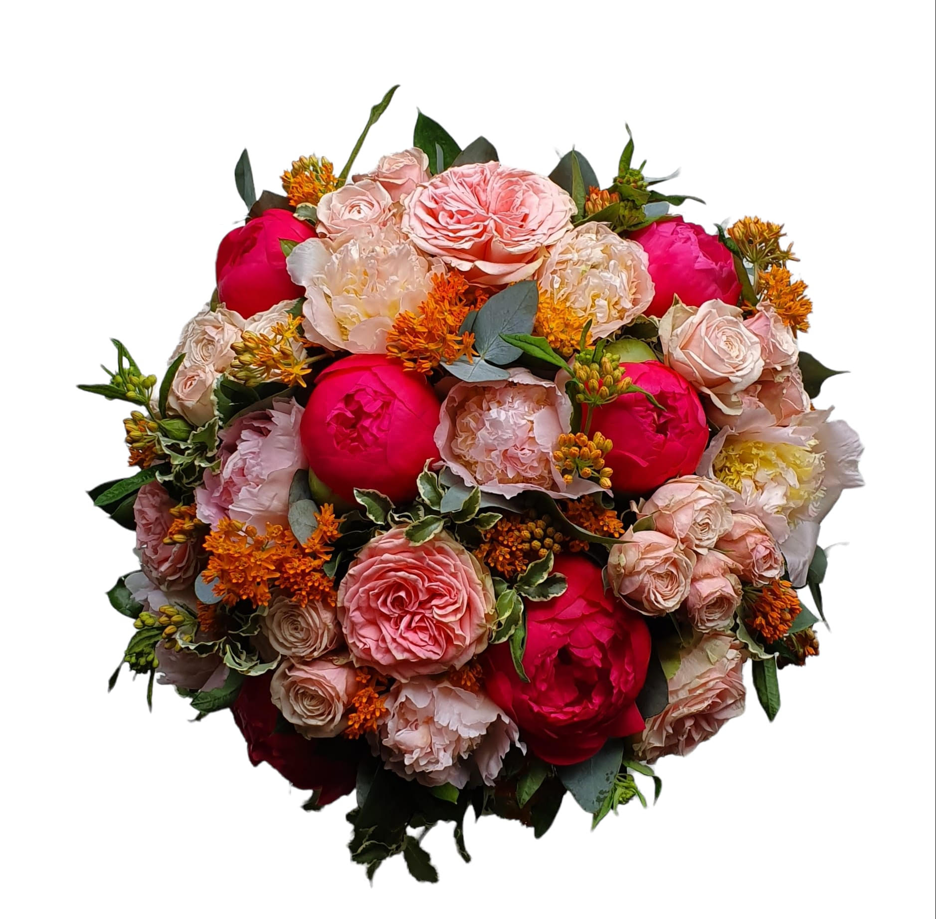 Peonies and Roses