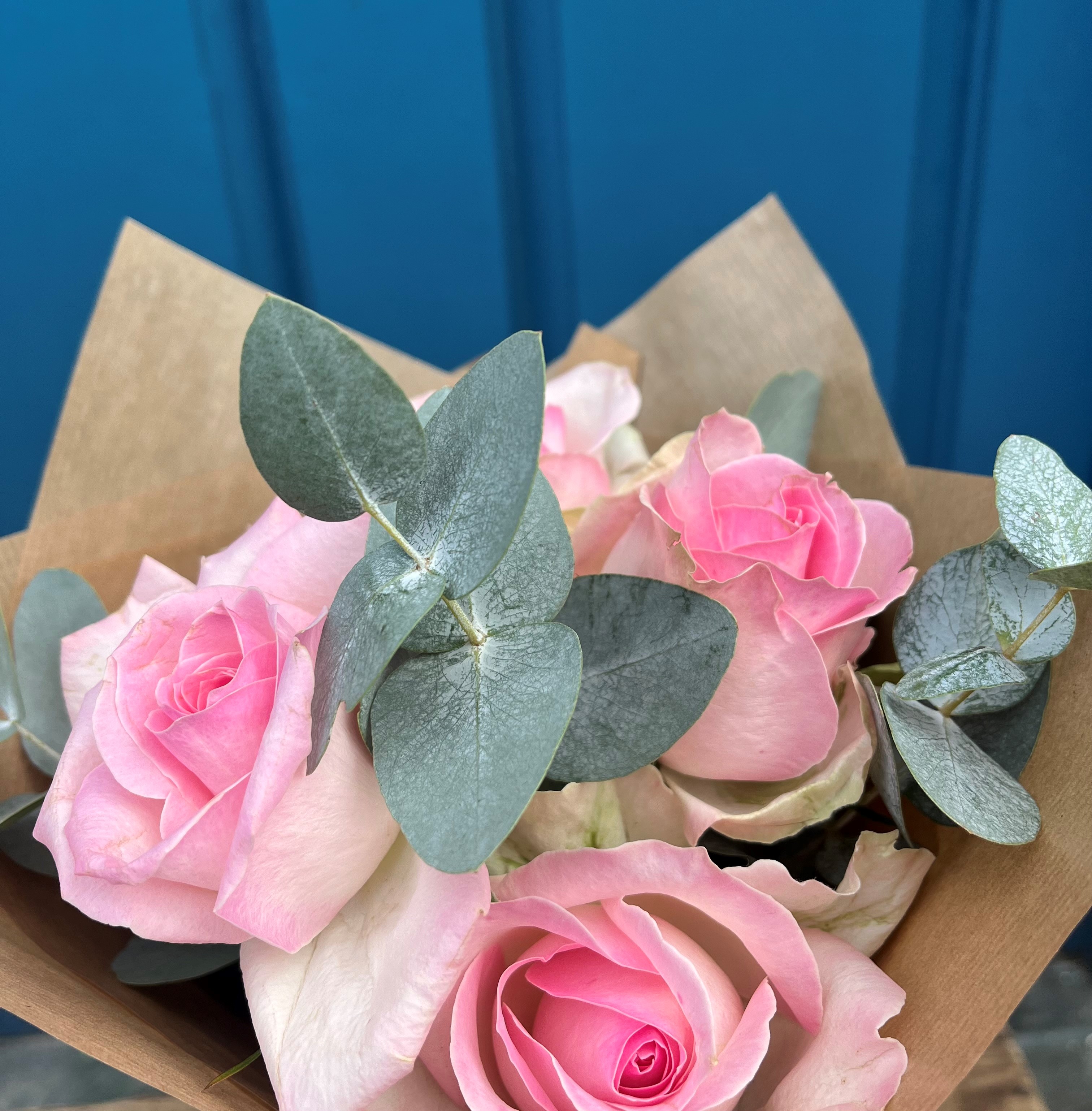 Pretty Pink Rose Jar