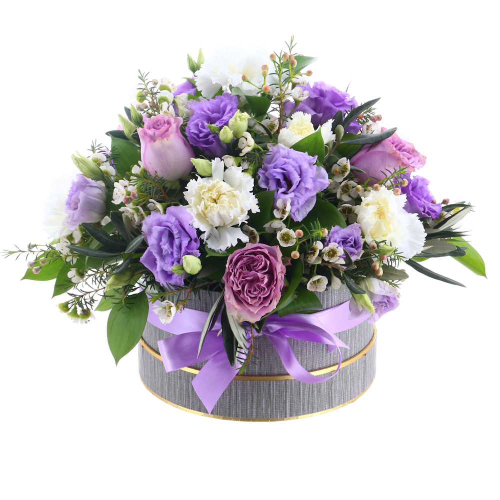 Lilac hat box
