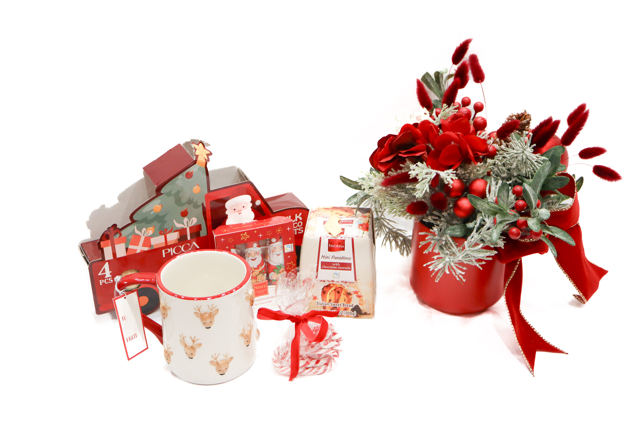 Santa's Sleigh Basket