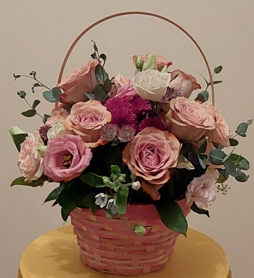 Flowers in a basket