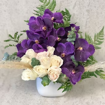 Pretty purple orchids