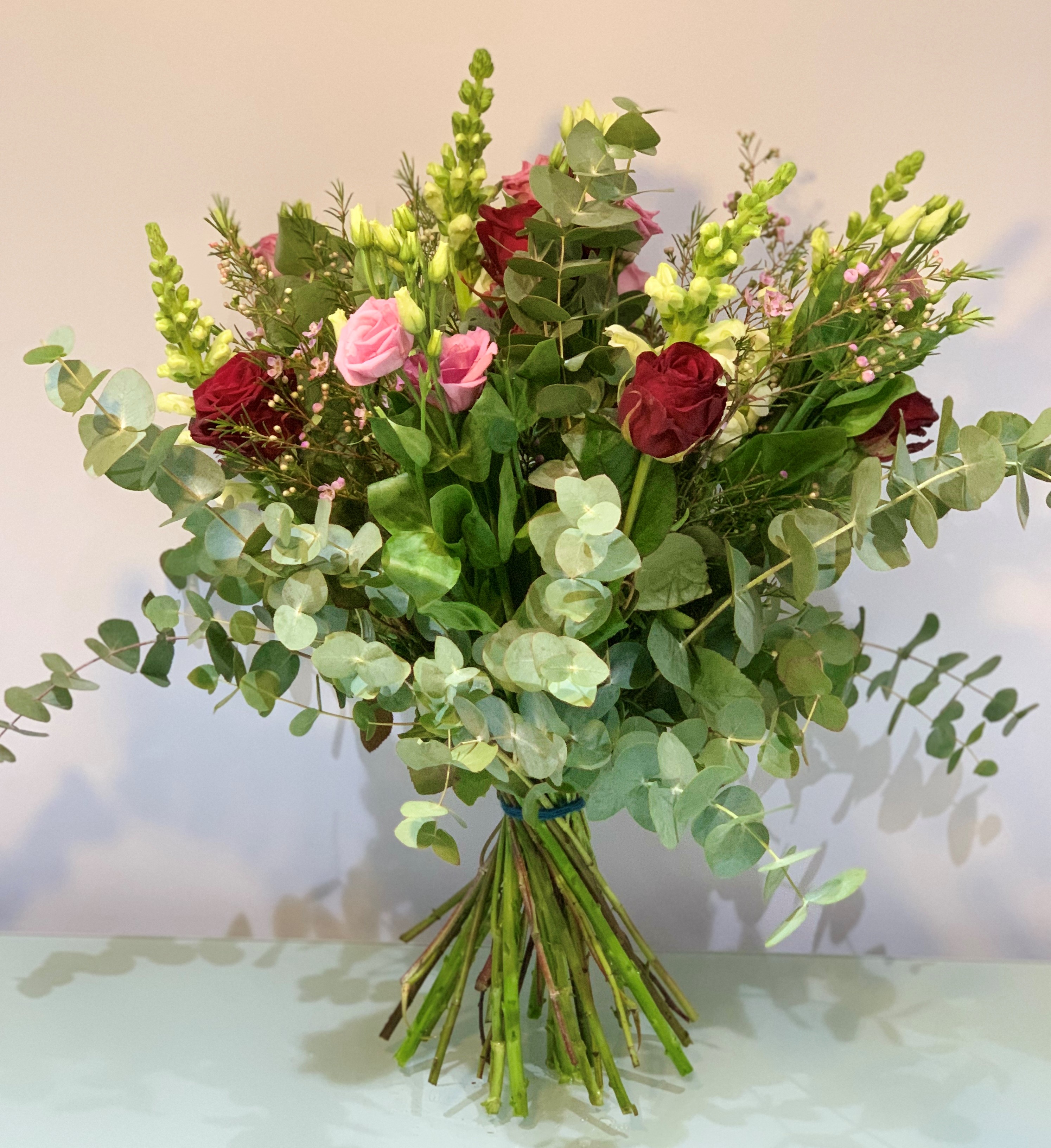 Luxe Red Rose Bouquet