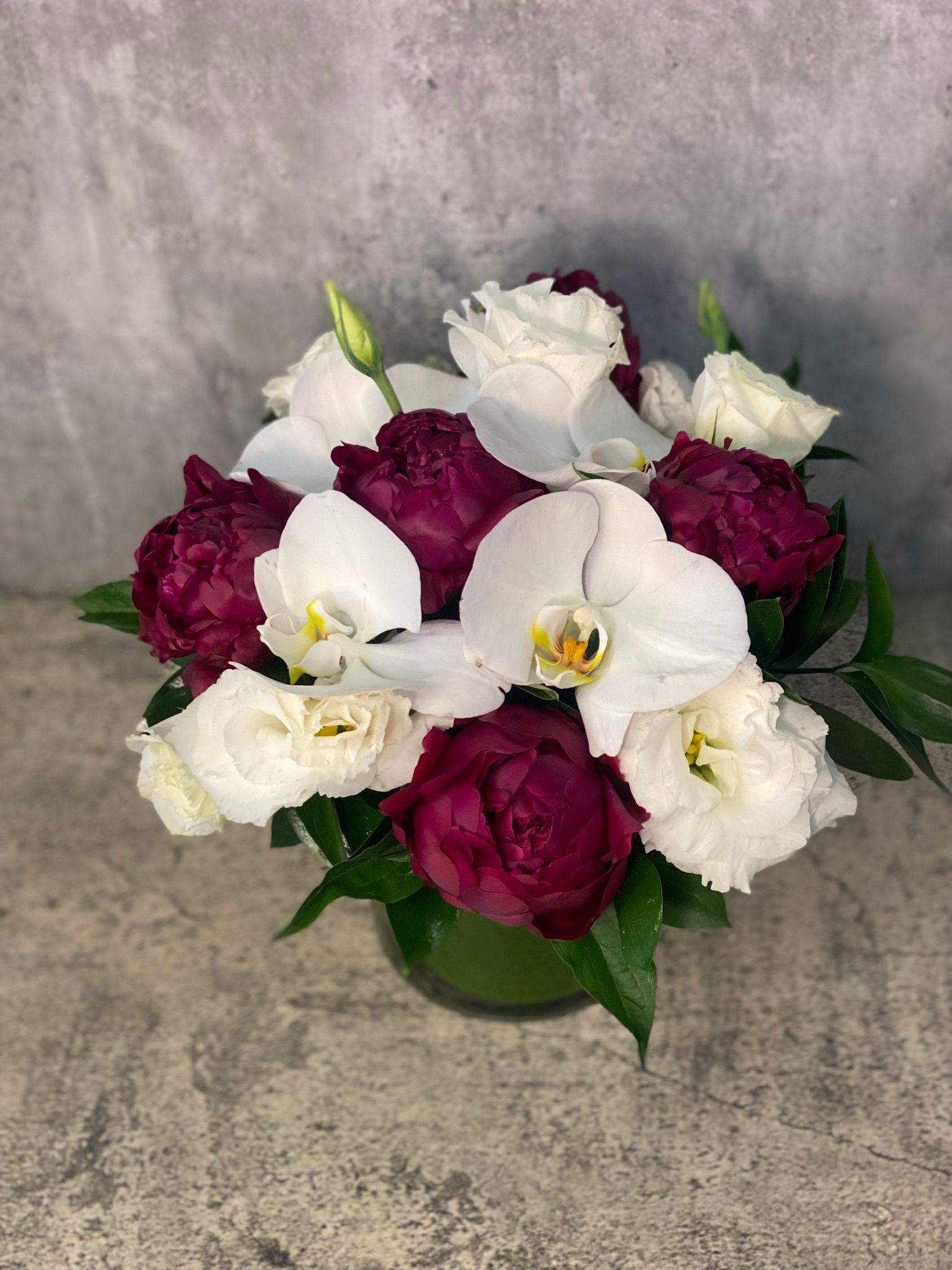 Peonies-orchids