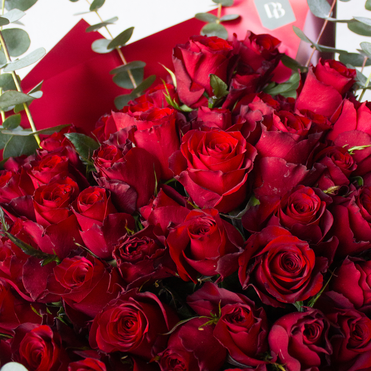 50 Red Roses