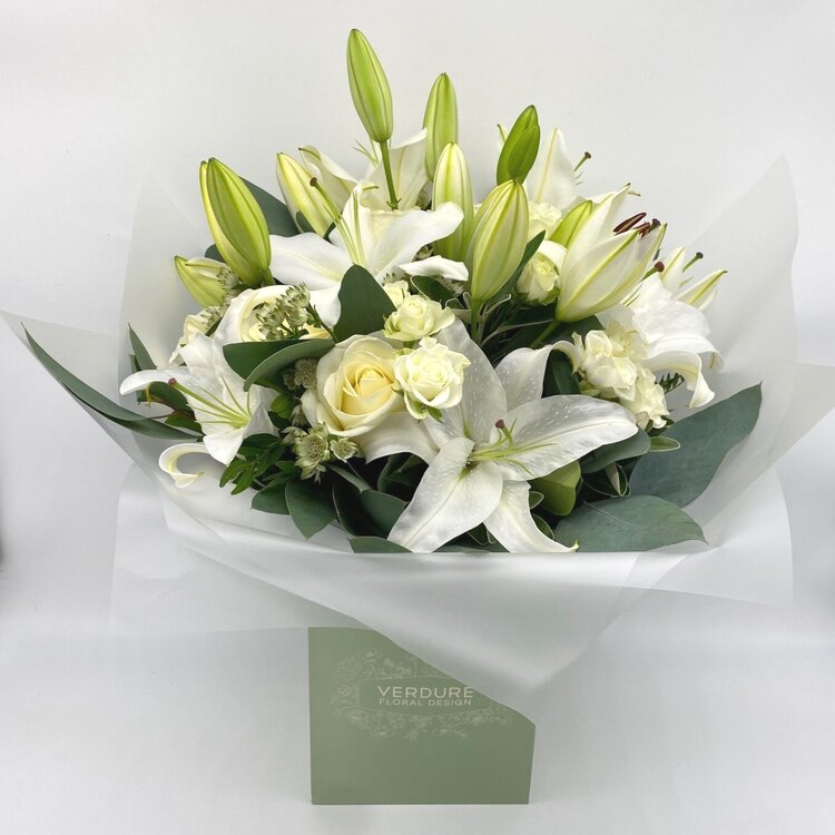 White Roses & Lilies