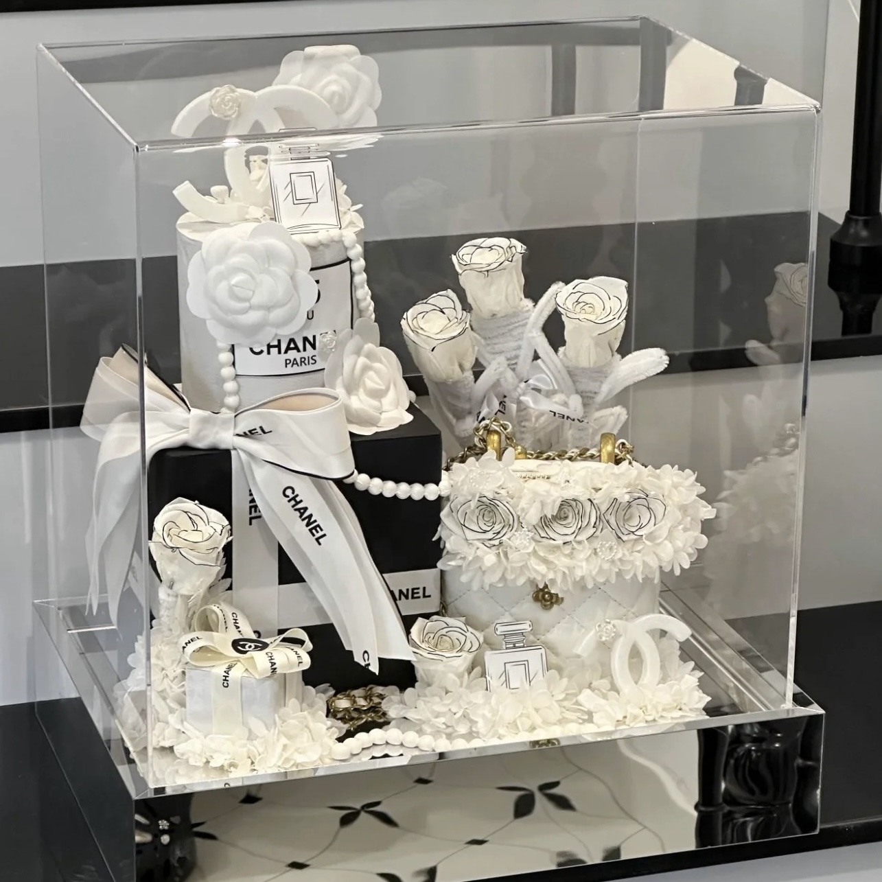 Chanel Infinity Roses