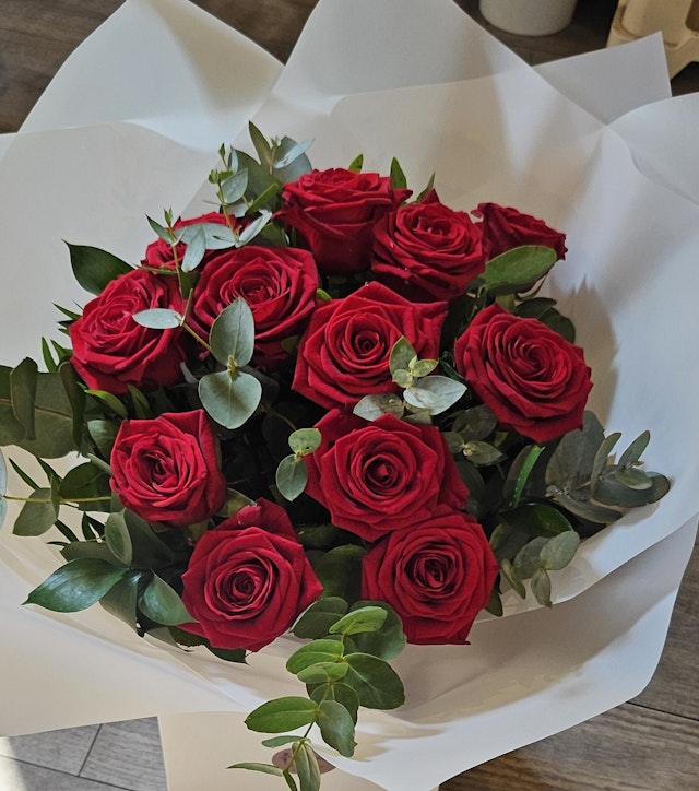 Rose Bouquet in Red