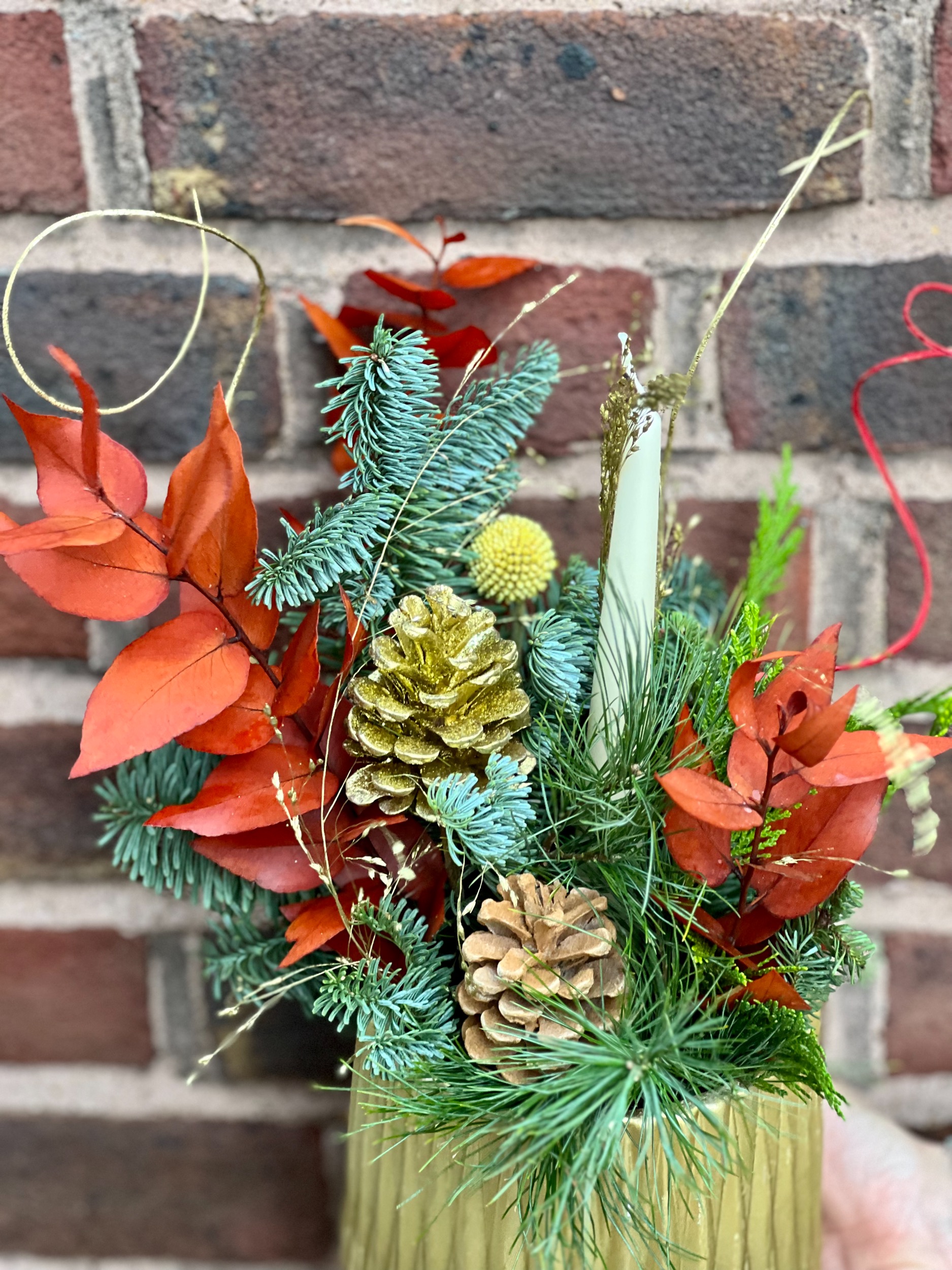 Winter Candle Holder