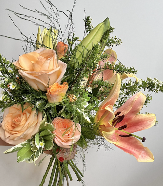 Blooms in Warm tones!