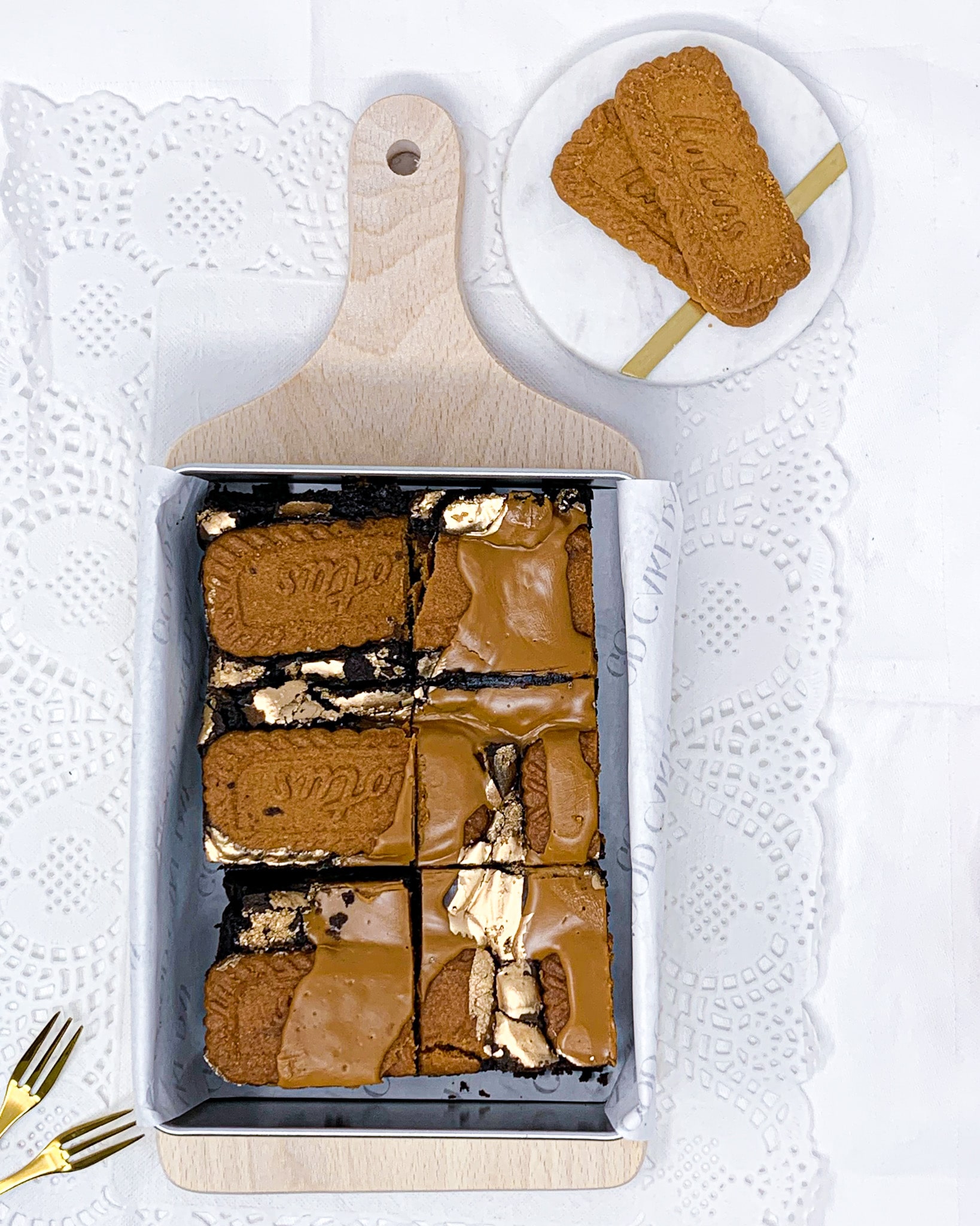 Biscoff Brownies