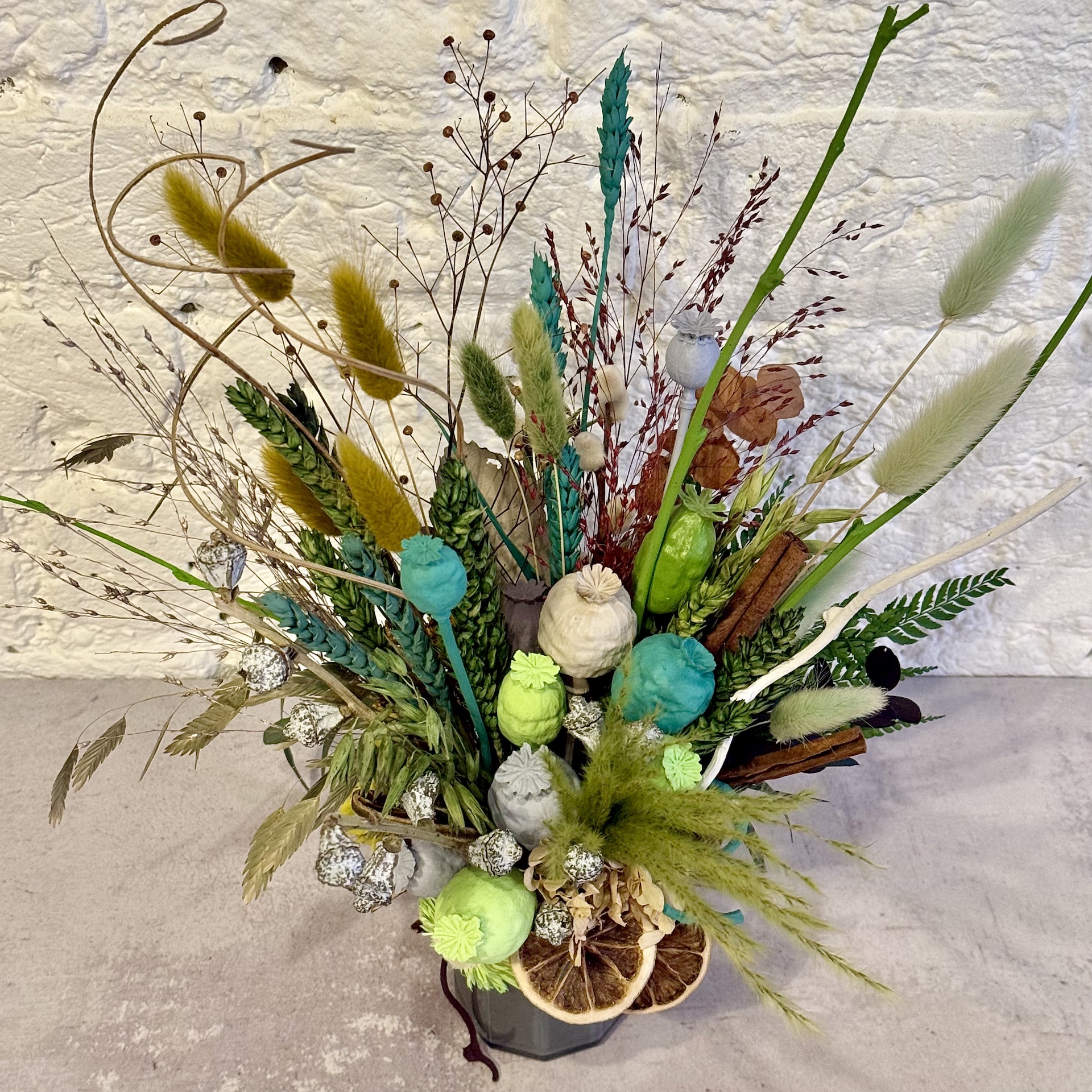 SPRING GREEN GLAM JAR