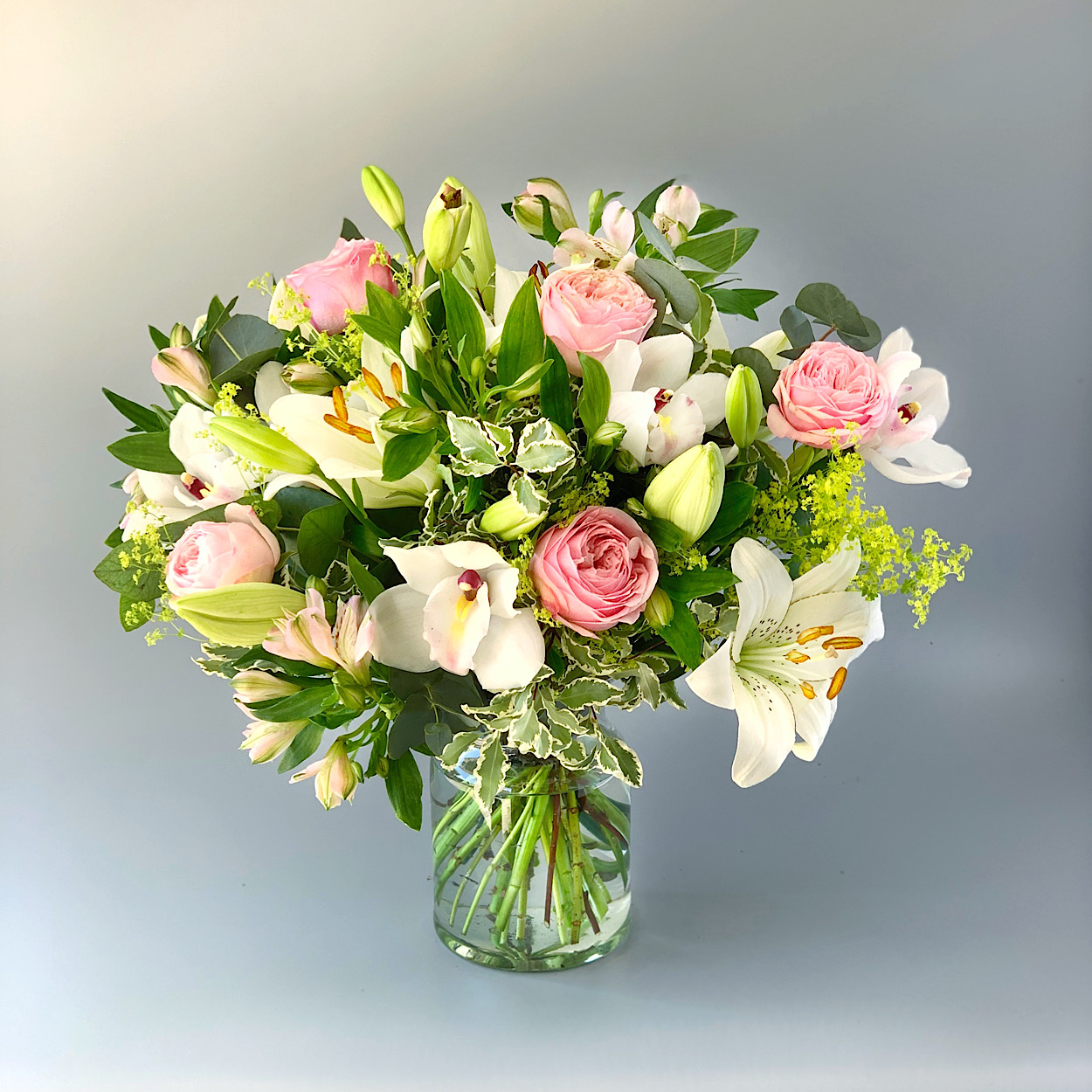 Lilies & Roses Vase