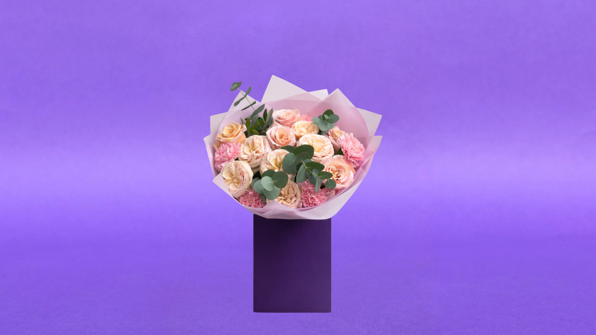 Peach & Pink Bouquet