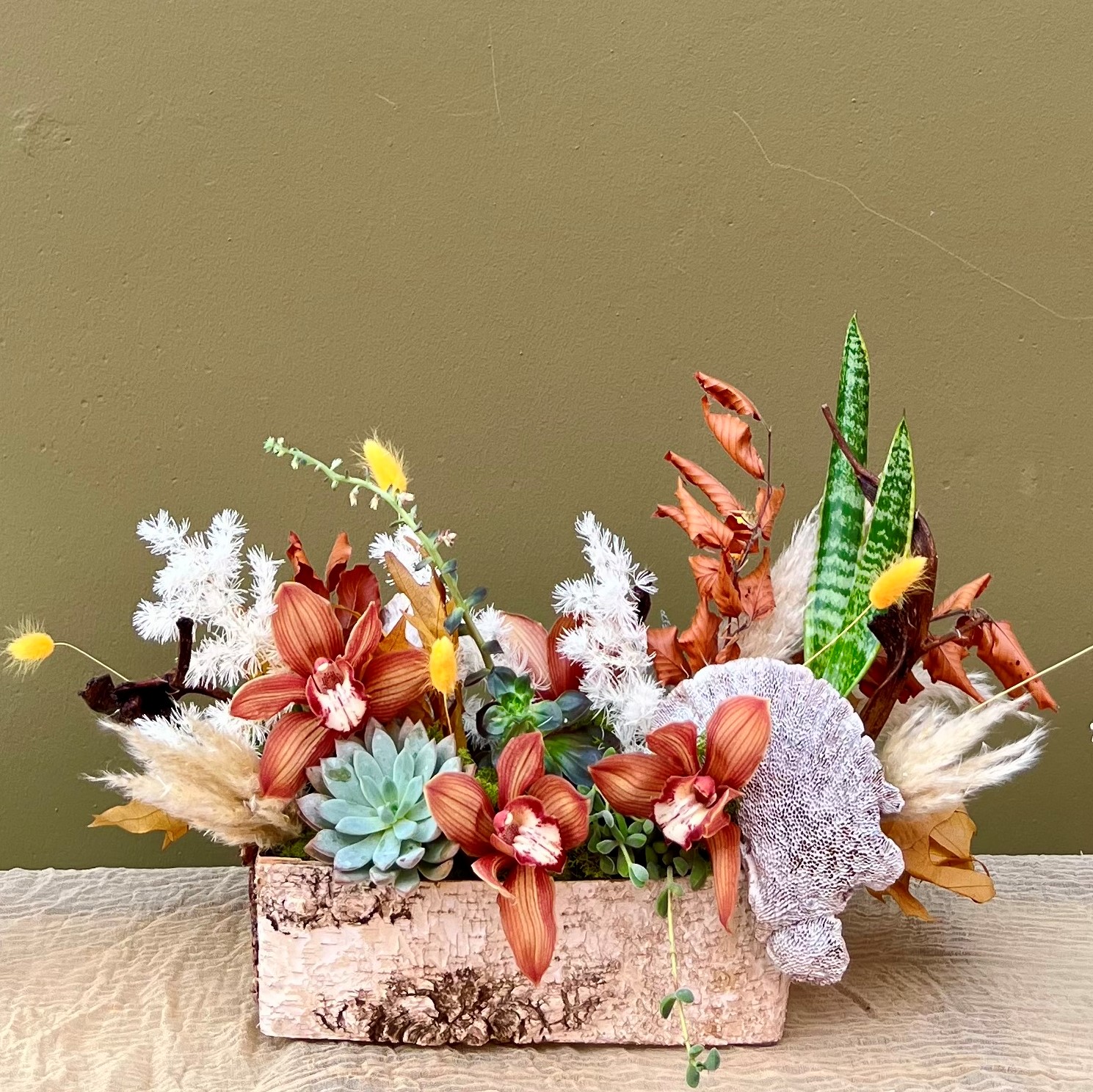 Fall Time Succulents by The English Garden — flowers available for delivery from Floom