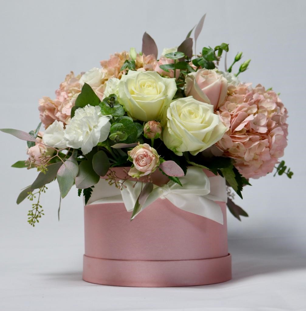 Pink Petals Hatbox