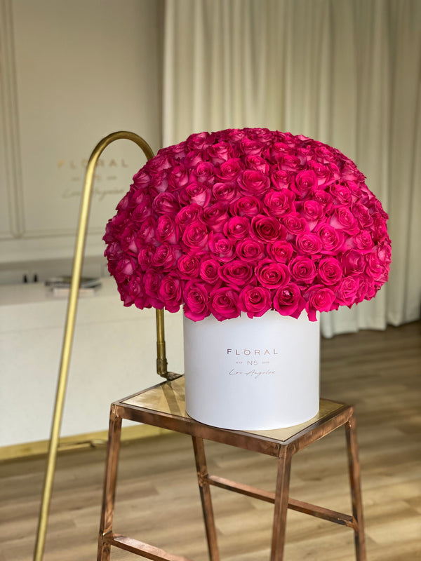 NO.138-Hot Pink Roses