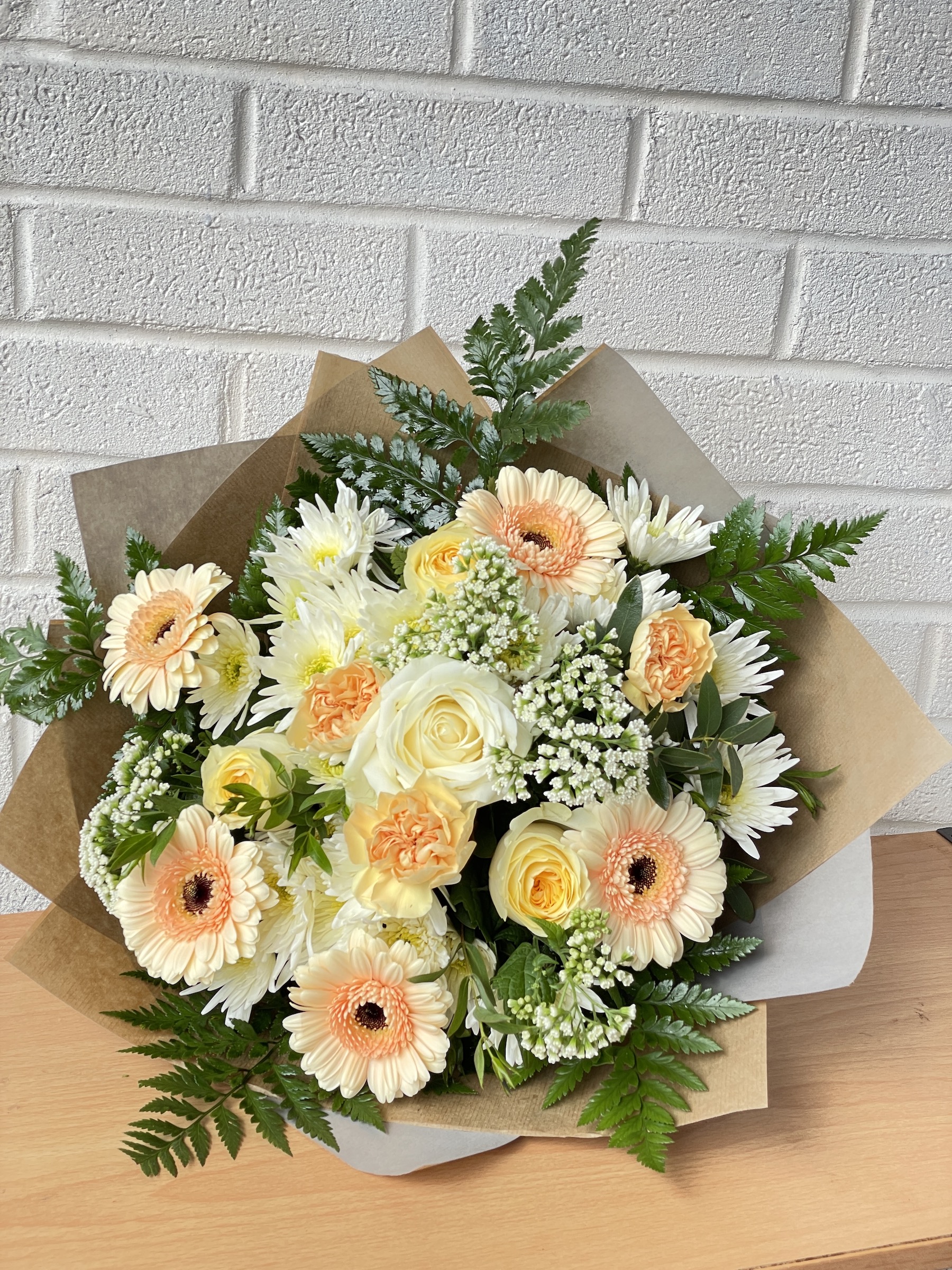 Cream & White Bouquet