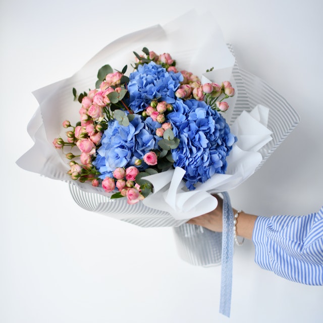 Pink & Blue Vase