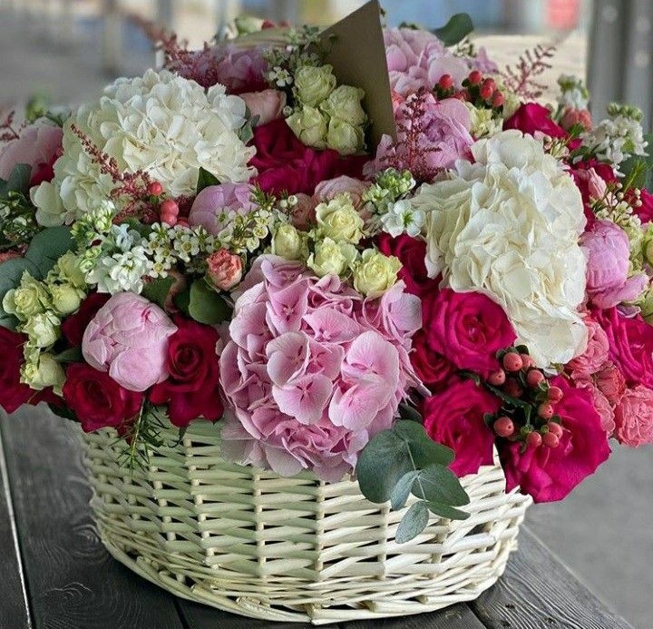 HolyHydrangeas Basket