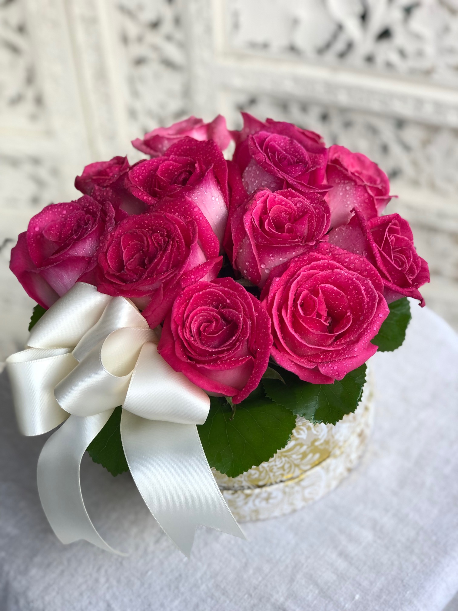 Pink Rose Box