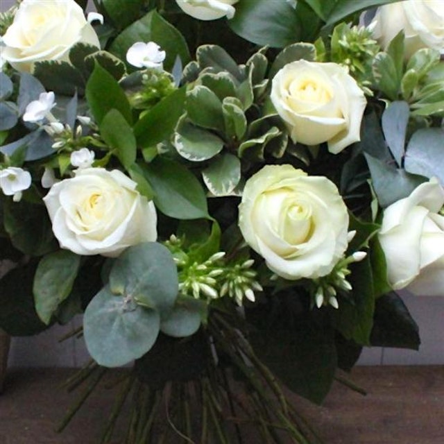 White Rose Bouquet