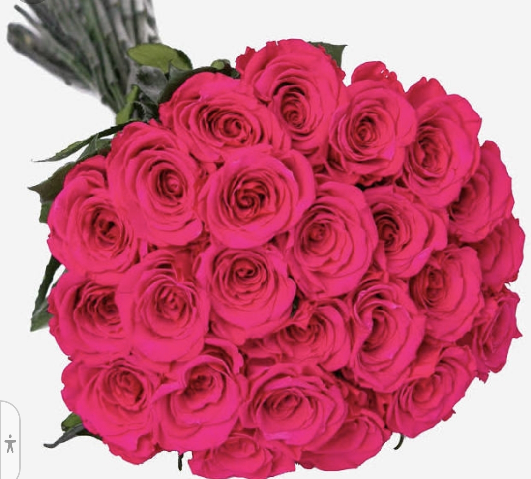 Diamond pink roses