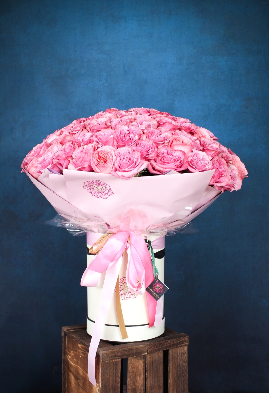 Pink Roses Bouquet