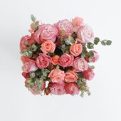 Enhanced Purple Roses