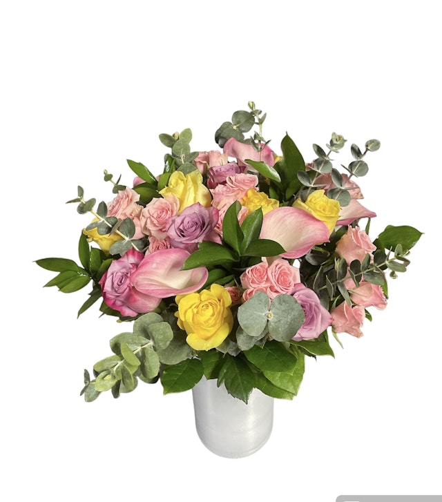 Callas in the garden