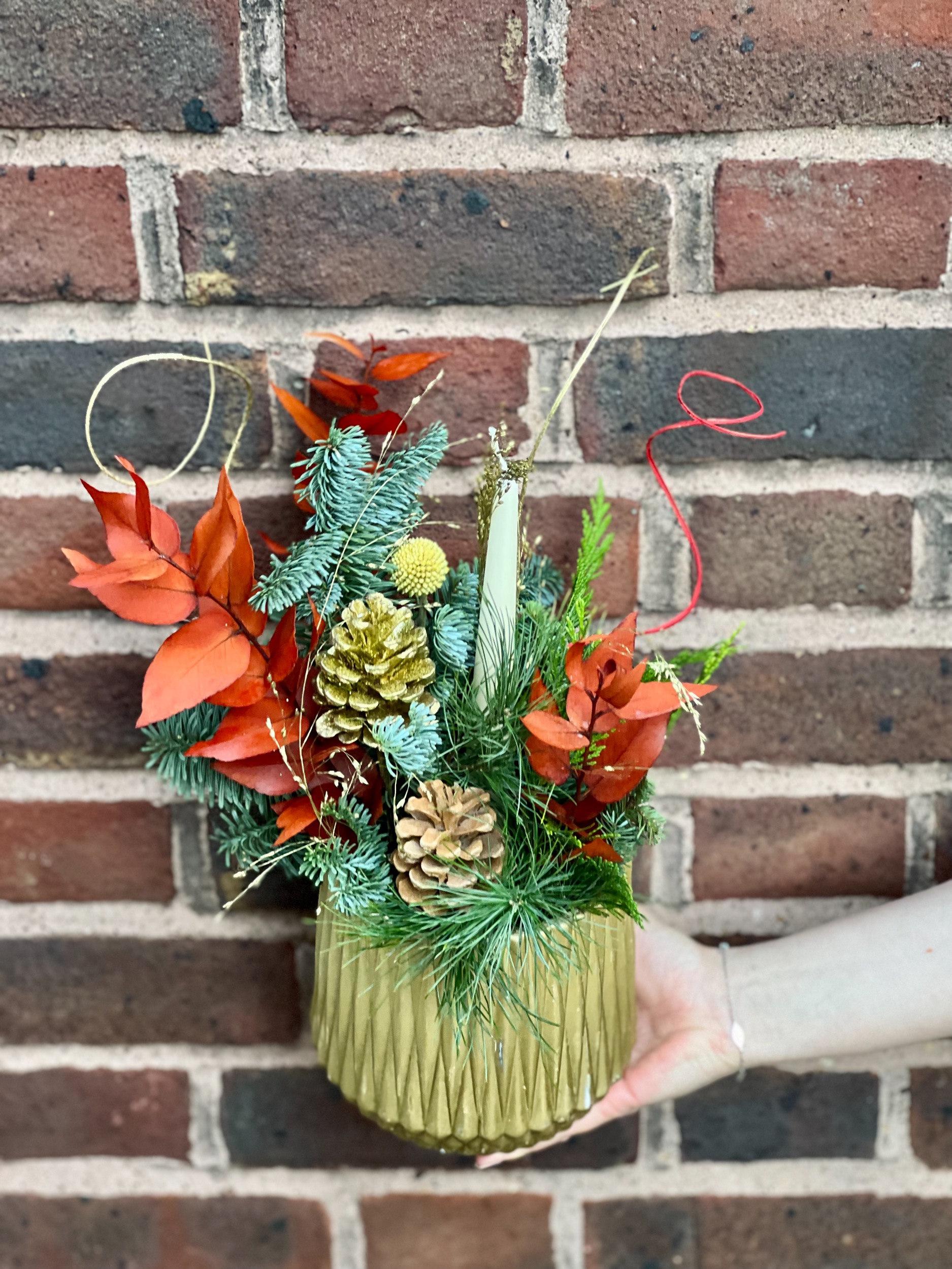 Winter Candle Holder