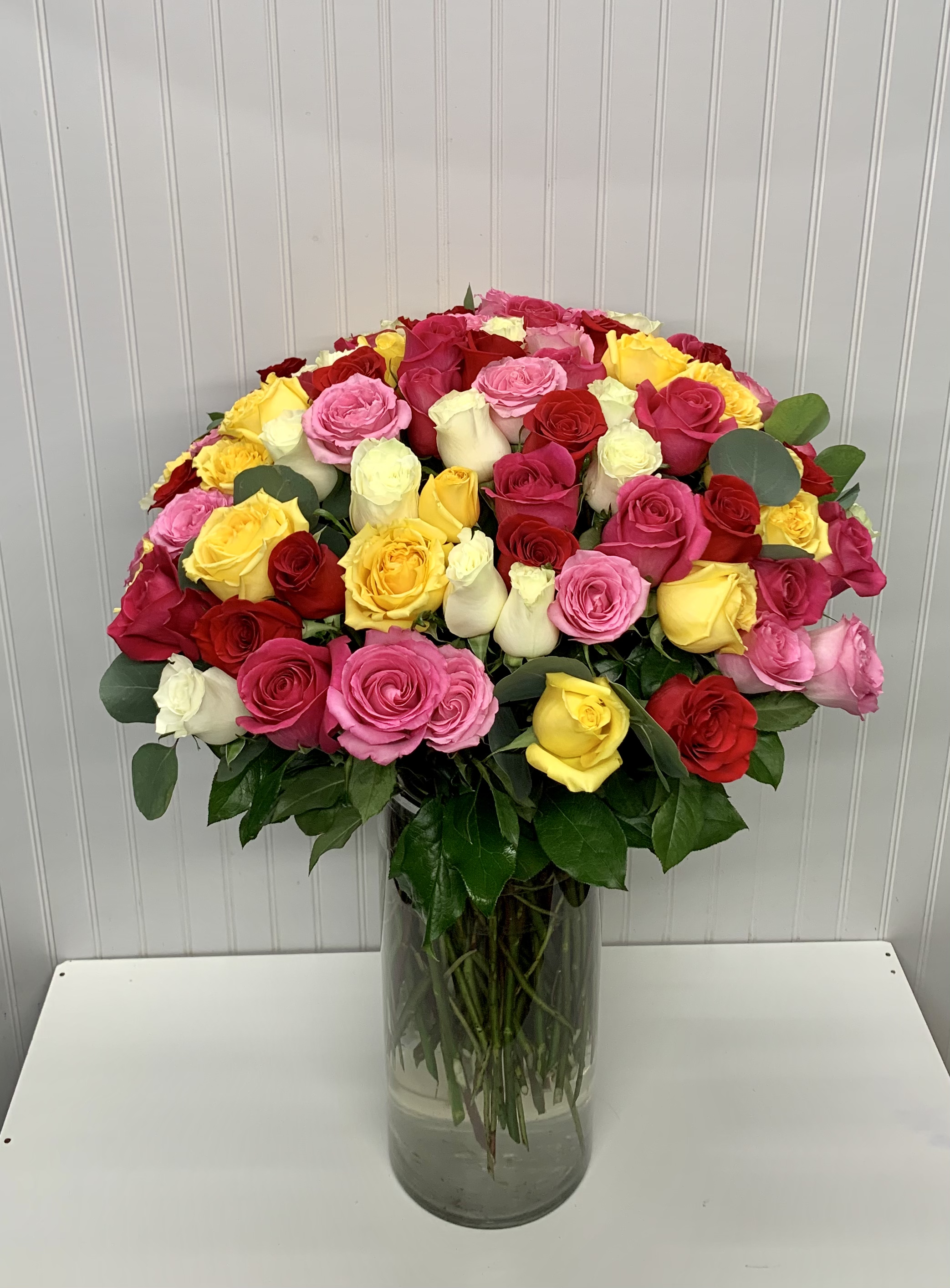 100 sweet roses