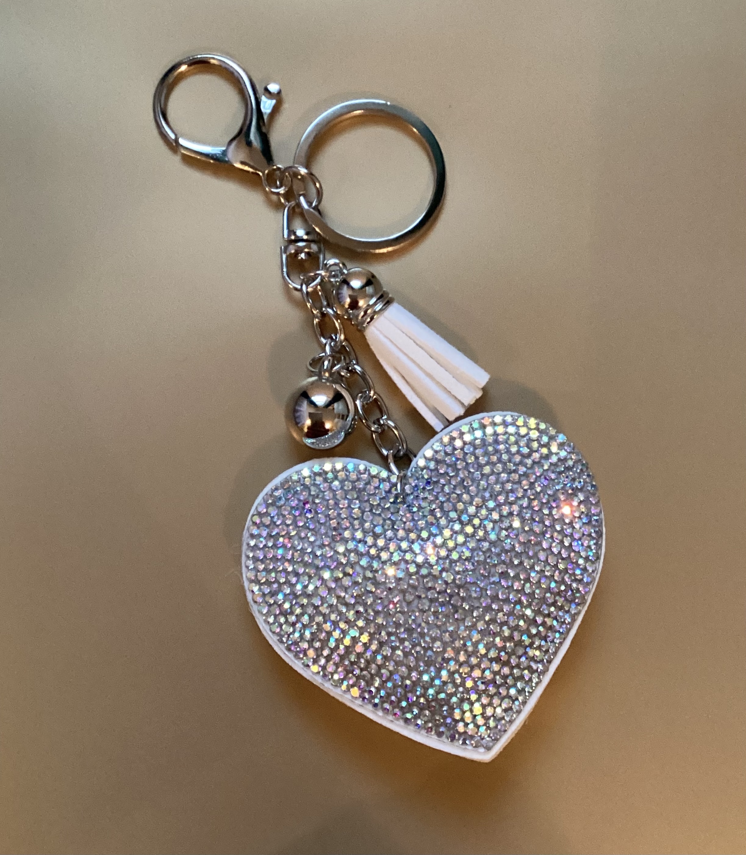 Heart keychain