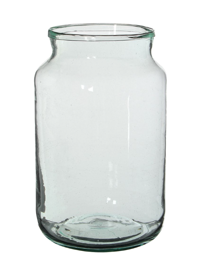 Glass Vase D18xH30cm